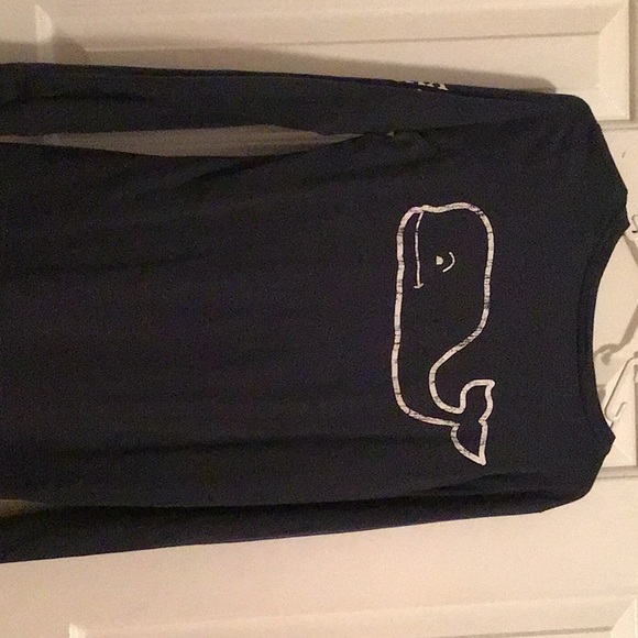 long sleeve kids navy vineyard vines shirt - Picture 5 of 6